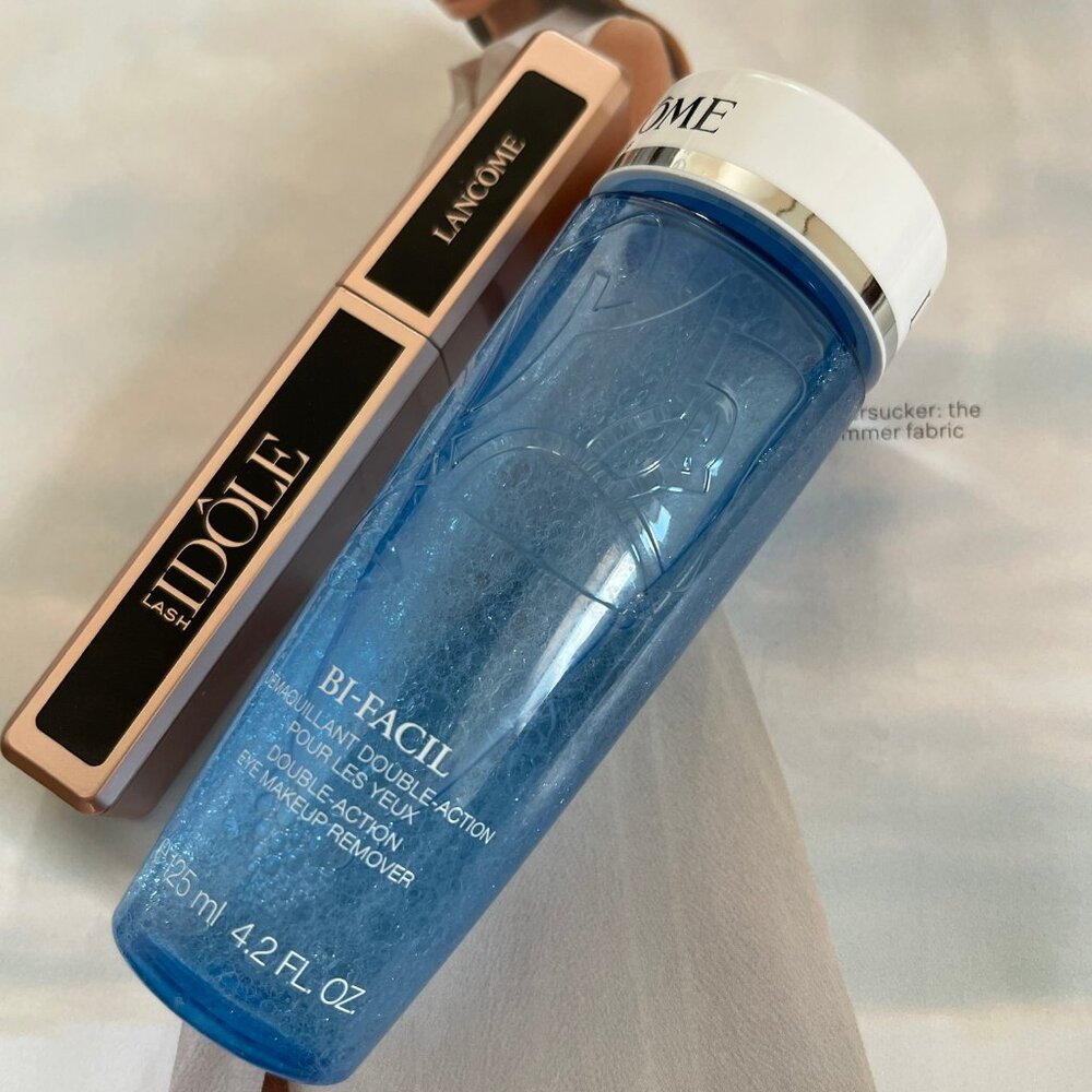 (3) LANCOME & CLINIQUE Trio; Lash Idole & Bi-Facil PLUS Clinique Makeup Remover